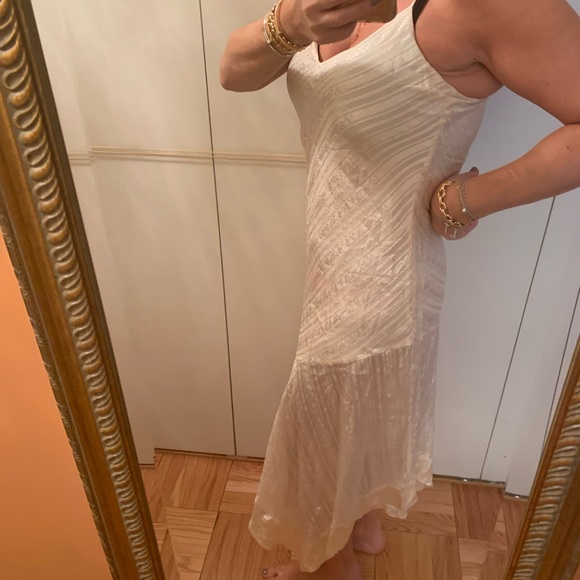 Cami NYC Asymmetrical Silk Dress - Picture 3 of 10